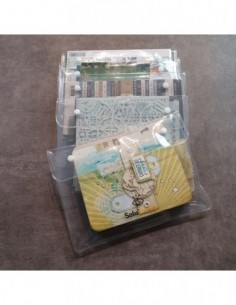5 pochettes de rangement EVA A5 Solu'Scrap 2