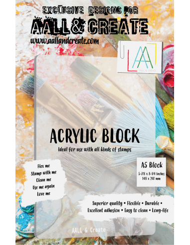 Bloc Acrylique souple A5 Aall & Create
