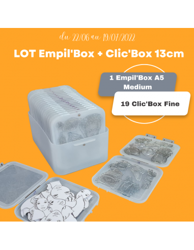 Lot exclusif - 1 Empil'Box A5 Medium...