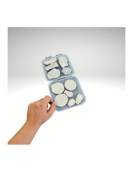 13cm Clic'Box MEDIUM - boîte de rangement CARREE