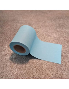 Notes adhésives en rouleau bleu 6cm x 10m